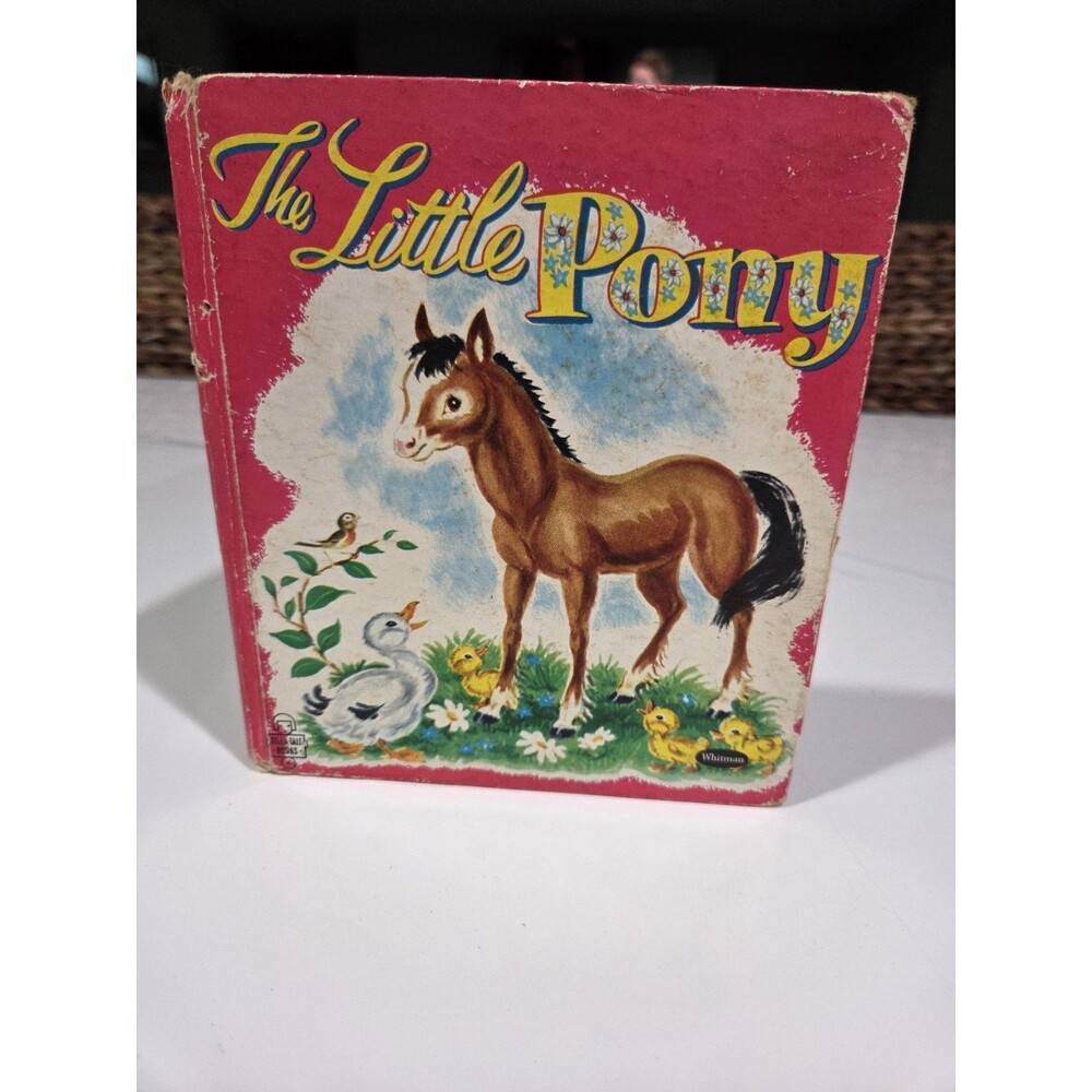 The Little Pony, A Tell-A-Tale Book,1952(VINTAGE Children's Western) B17